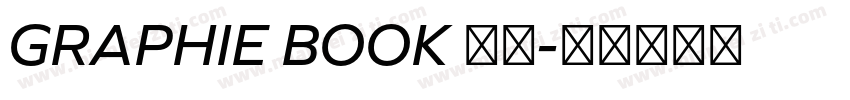 GRAPHIE BOOK 常规字体转换